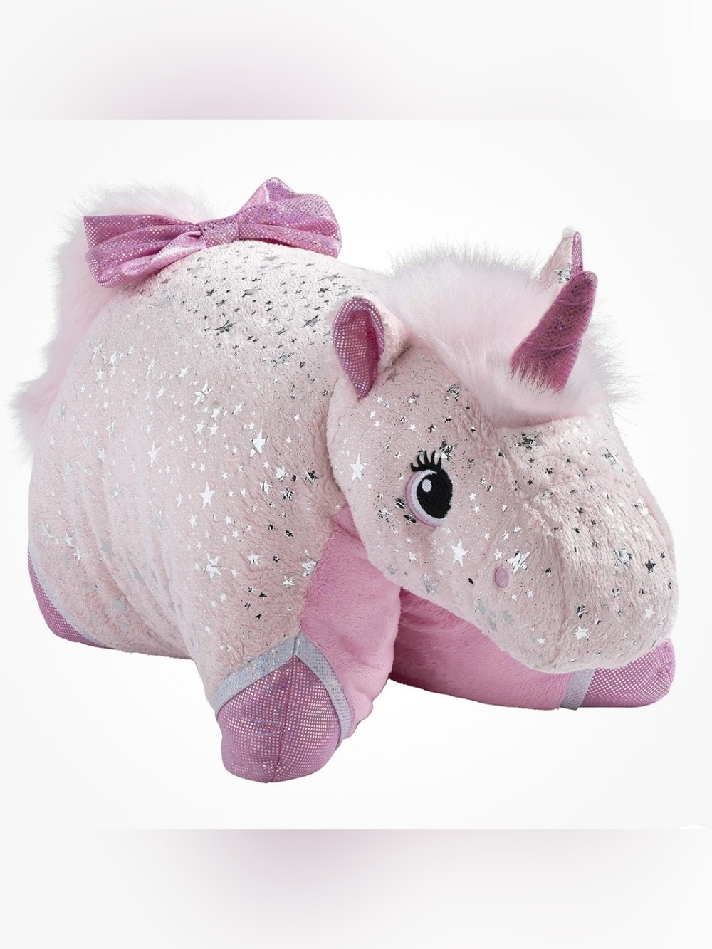 Pillow Pets Original Sparkly Pink Unicorn NWT